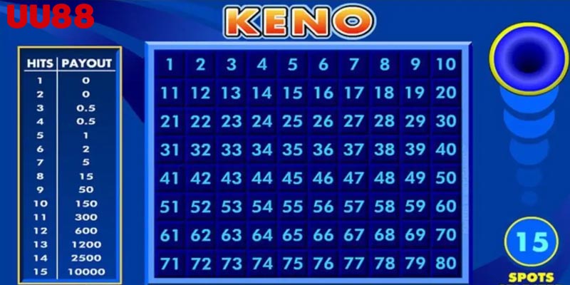 Keno 5 phút giúp người chơi có những trải nghiệm hấp dẫn và thú vị
