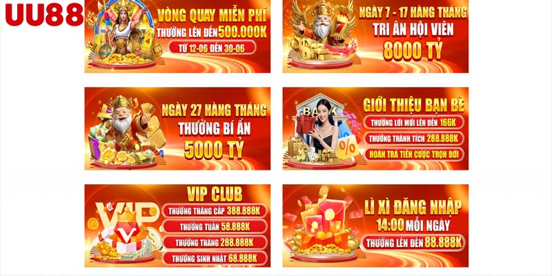Chính sách khuyến mãi hấp dẫn, giá trị cao luôn là ưu điểm hàng đầu của nhà cái